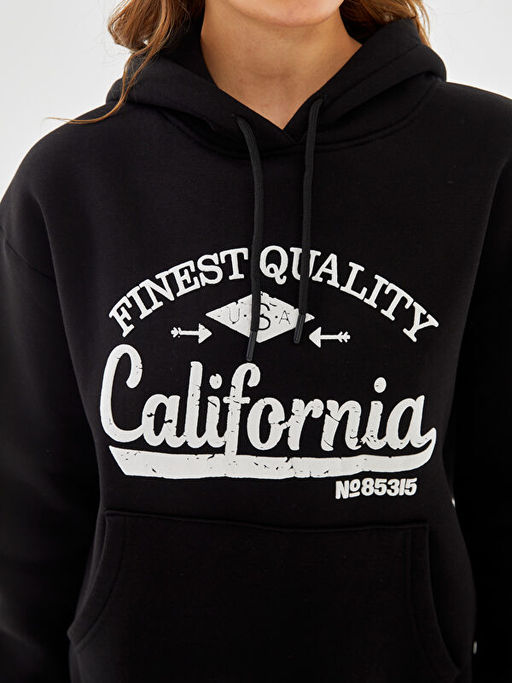 Bask?l? Kad?n Hoodie