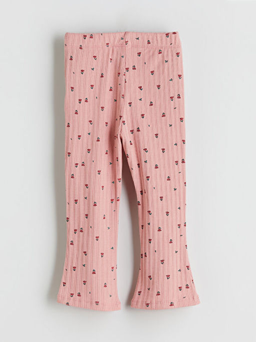 ?i?ekli ?spanyol Pa?a K?z ?ocuk Tayt Pantolon