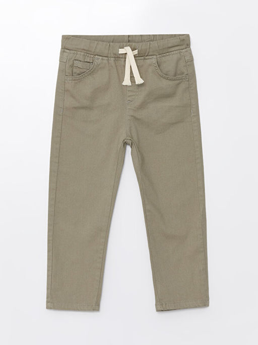 Beli Lastikli Erkek Bebek Pantolon