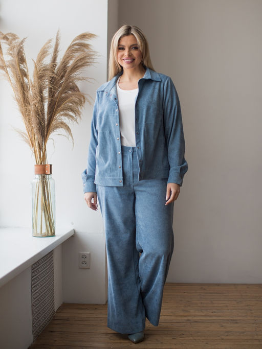 Жакет 1331-1 голубой - Novita фото 8