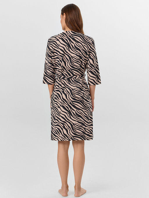 Пеньюар женский с анималистическим принтом - Mark formelle фото 2