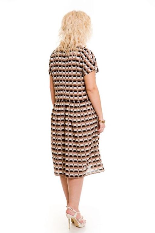 Платье 755 коричневый - Novita фото 3