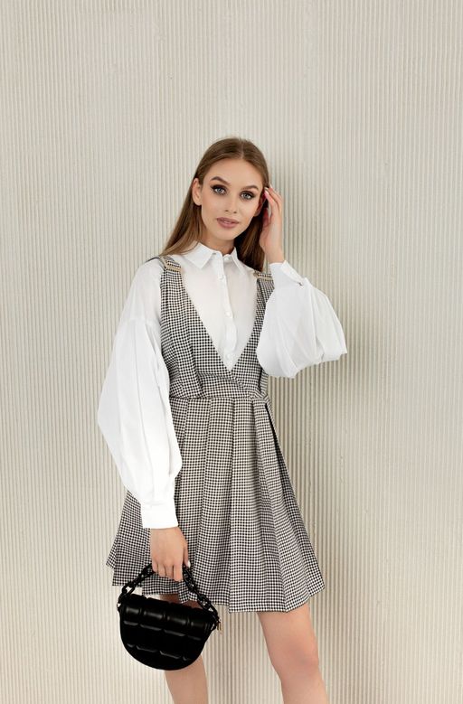 Блуза AURA 2067-176 белый  фото 2