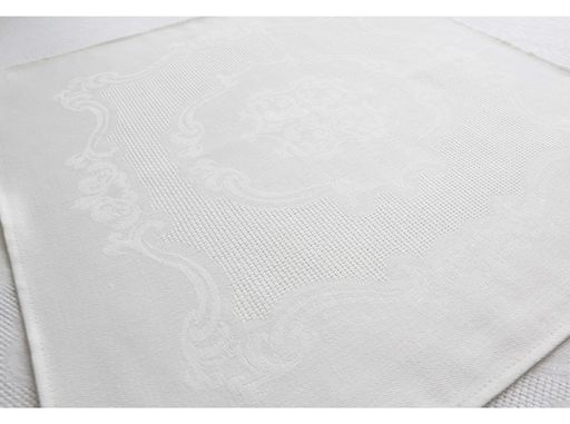 18С36-ШР 48*48 салфетка цв. белый "Марго"