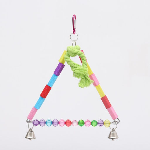 Качели для птиц, 20 х 16 см, микс цветов - Пижон фото 4