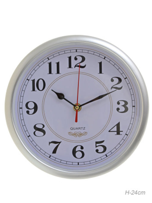 Часы настенные 24 см / 6033 /уп 40/ mix - Галеонтрейд фото 15