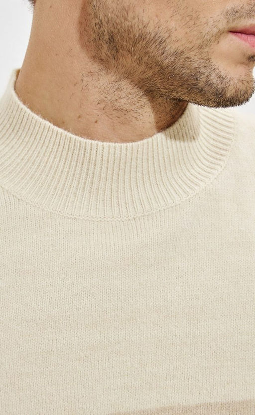 Джемпер F321-15302 beige - Fine joyce фото 3