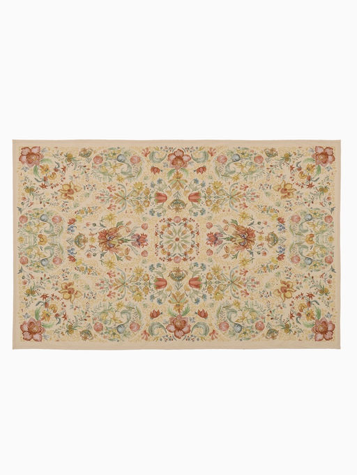Набор кухонный «Этель» Floral pattern, скатерть 147×184 ±2 см с ГМВО, салфетки 40×40 см - 8 шт.