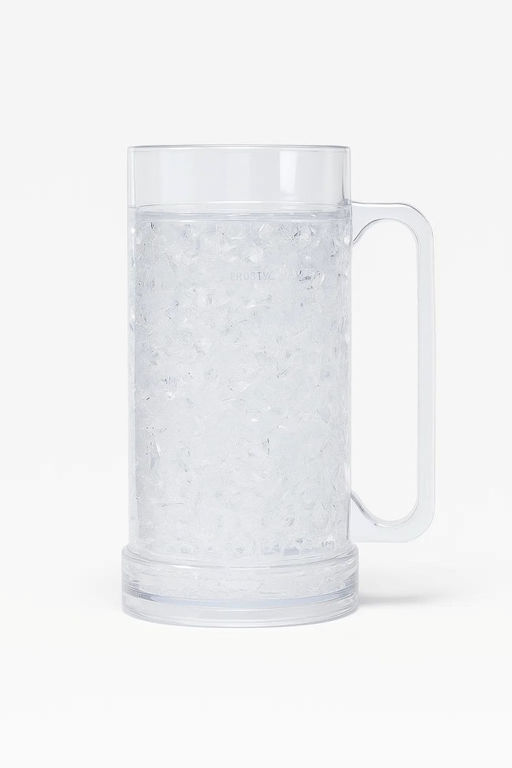 Охлаждающая кружка для напитков 500 мл, прозрачная