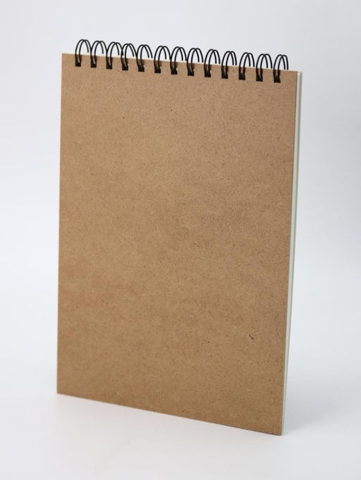 Скетчбук (B5) "Vincent with sunflowers", yellow (18*25) 30 л. 130 г/м