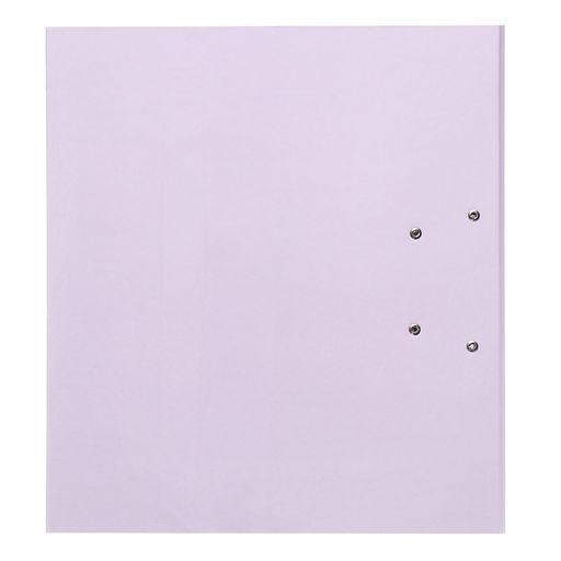 Пaпкa-регистратор А4 75мм Calligrata ламинированная, светлая сирень  фото 8