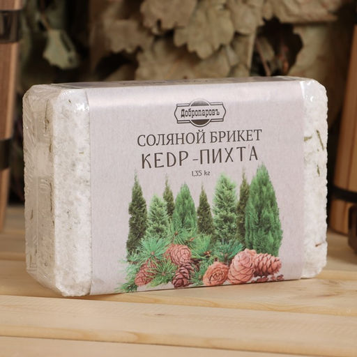 Соляной брикет, 1,35 кг Добропаровъ  фото 224