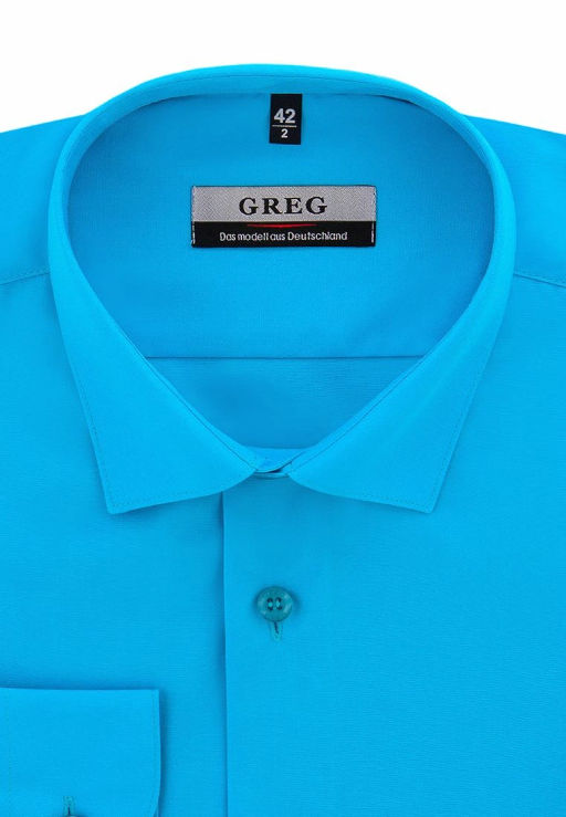 Сорочка мужская длинный рукав GREG 220/139/BRT/Z  фото 7