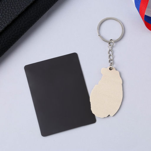 Цена за 2 шт. Магнит и брелок на 23 Февраля Мотоцикл, подарочный набор : 2 предмета - Сима-ленд фото 3