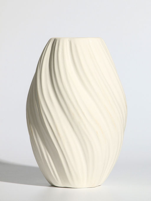 Ваза для цветов «Кеннет», 20.5×11.5×7 см, керамика, белая