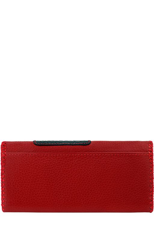 Кошелек с аппликацией ДС-1-154 красный - Protege фото 2