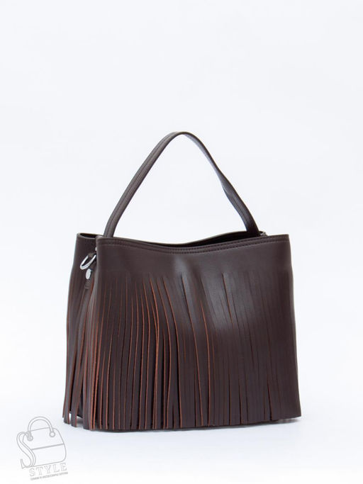 Сумка женская кожаная 2385-1Y coffee Polina&Eiterou  в Новосибирске