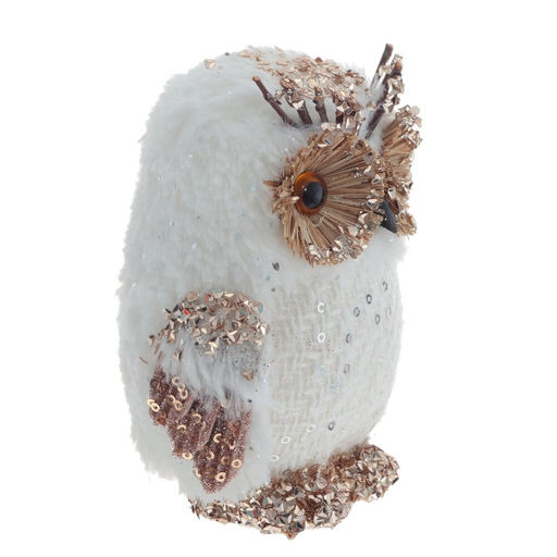 Фигурка декоративная "Сова", L13 W12 H14 см