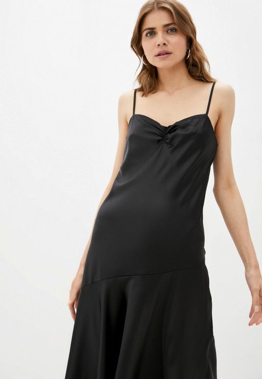 Атласное платье в бельевом стиле - Incity фото 6