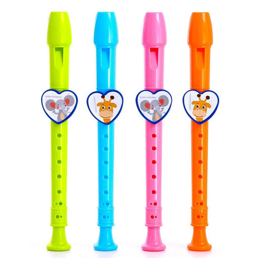 Игрушка музыкальная флейта «Зверята», МИКС