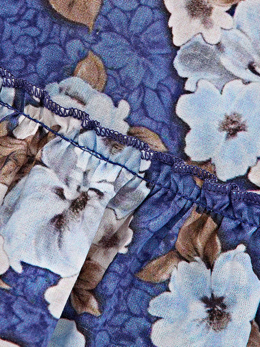 Платье для девочки UD 7685 акварельные цветы - Mini maxi фото 5