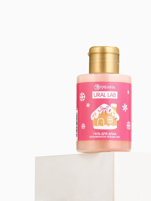 Гель для душа Карамельное рождество, 100 мл, URAL LAB