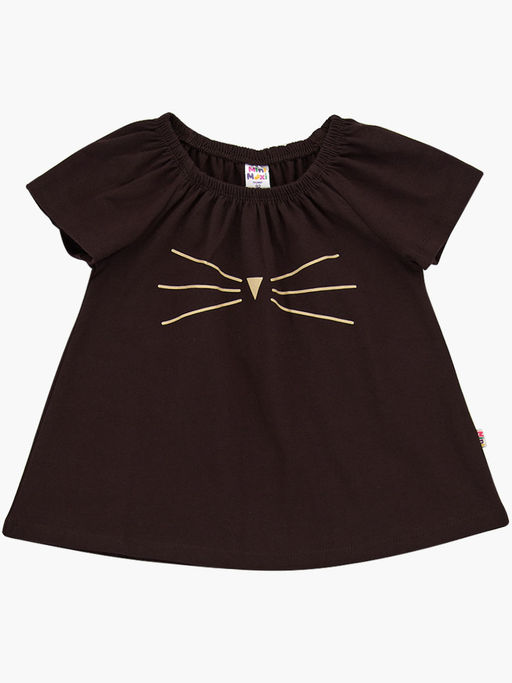 Футболка для девочки UD 0803 кофе - Mini maxi фото 11