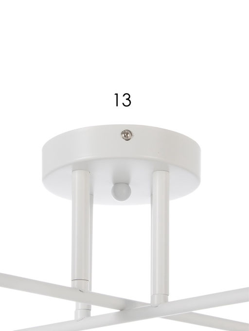 Люстра XA1689/4, 4×60 Вт, E27, белый