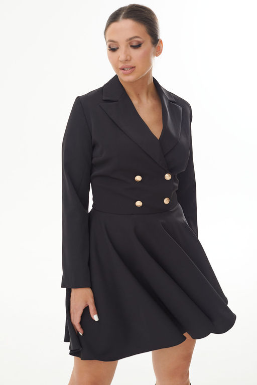 Платье AURA 3220-164-Р черный