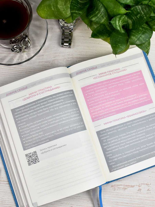 Ежедневник недатированный ESCALADA, А5, 160 л., арт. 63971/ 15 5 ШАГОВ К СЧАСТЬЮ  фото 34