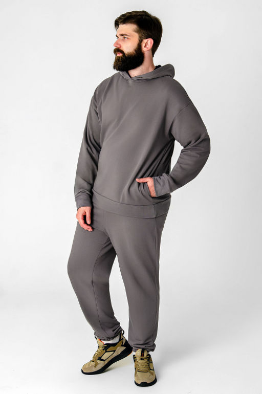 Арт. 651-01/1 Костюм с брюками мужской 48-58 (6 шт) Цвет:серый - Идеал фото 2