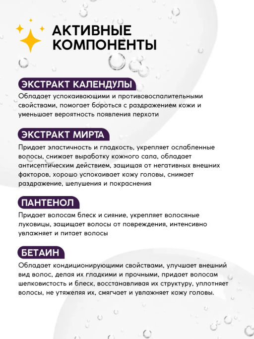 Детский шампунь для волос "Ягодка моя" 0+, 1 литр / Meela meelo