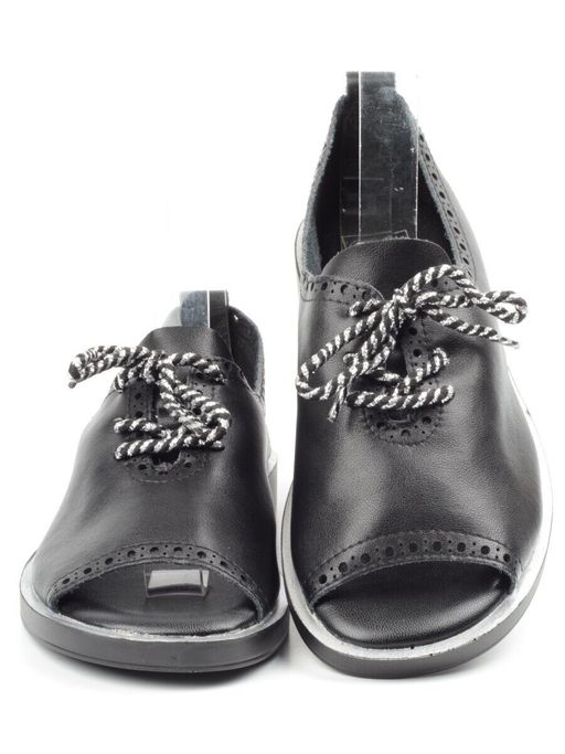 P-919 BLACK Босоножки женские (натуральная кожа) - Фабричный китай фото 11