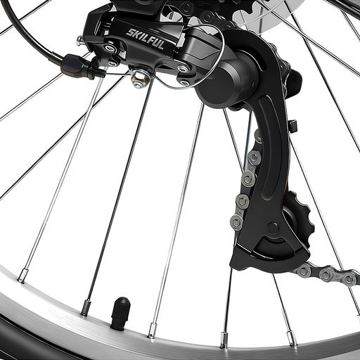 Велосипед 24" Rocket City Fold S 24, цвет зеленый, размер 16"