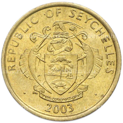 Монета 10 центов 2003 года Сейшелы