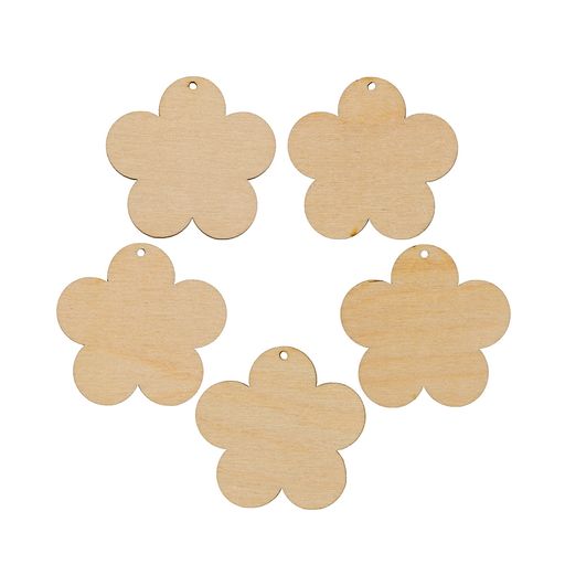 Заготовка для декорирования Mr. Carving ВД-666 Набор подвесок фанера 0.3 см Бабочки (6,5х5см) 4 шт фото 4