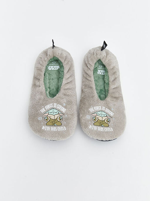 Star Wars Bask?l? Erkek ?ocuk Ev Ayakkab?s?