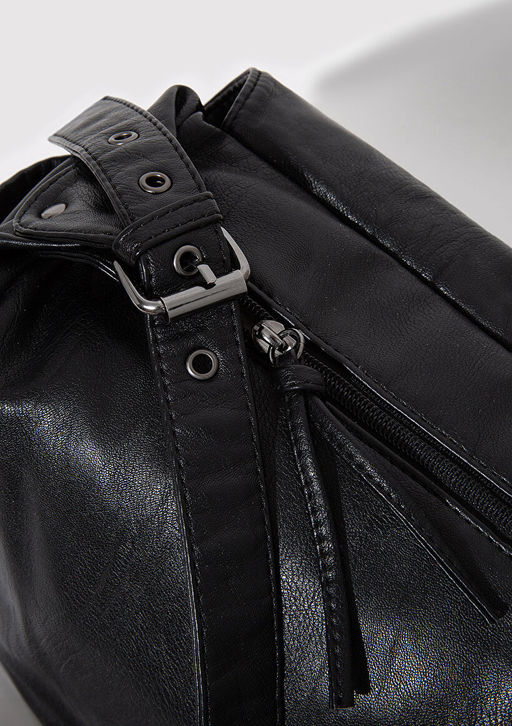 Siyah Capraz Canta - Mavi фото 5