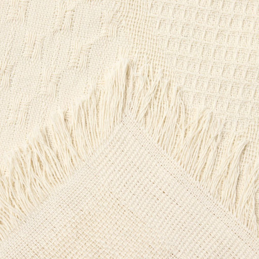 Плед с бахромой «Этель» Love, 130×180 см, жаккард