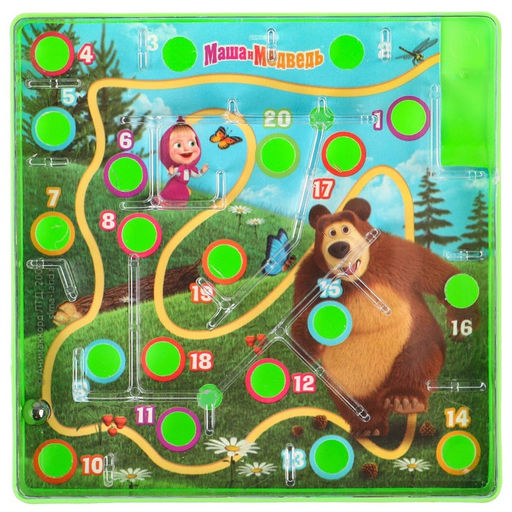 Настольная игра Весёлый лабиринт. Маша и Медведь  фото 4