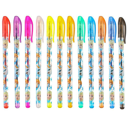 Набор гелевых ручек с блёстками, 12 цветов, Холодное сердце - Disney фото 4