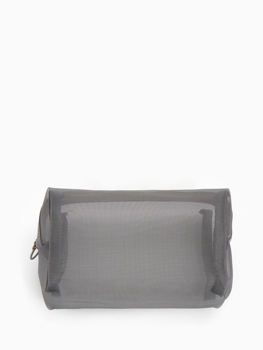 Косметичка дор Сетка 18*7,5*10, отд на молнии, серый
