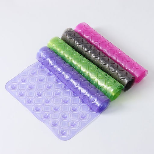 Коврик противоскользящий в ванну на присосках Доляна Рельеф,37?88 см, цвет МИКС фото 8