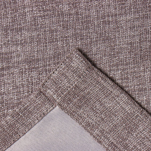 Штора блэкаут портьерная «Этель» Natural, 145×265 см, серая, рогожка 275 г/м²