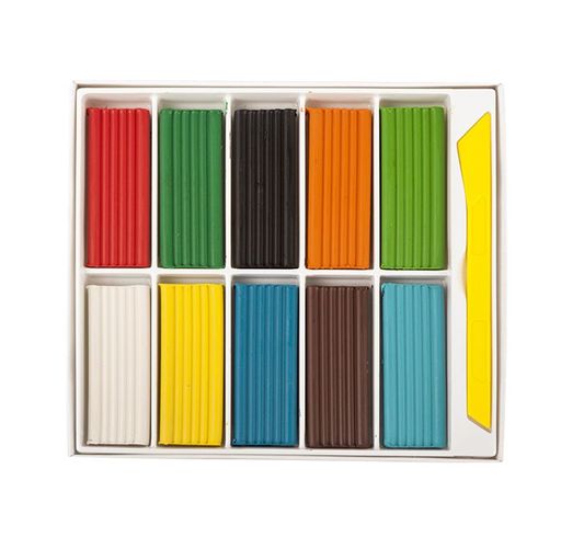 Пластилин Каляка-Маляка для детского творчества 10 цв. 150,00 г стек