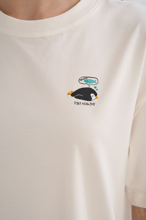 Футболка Белый ANTA SKATE SS Tee  фото 9