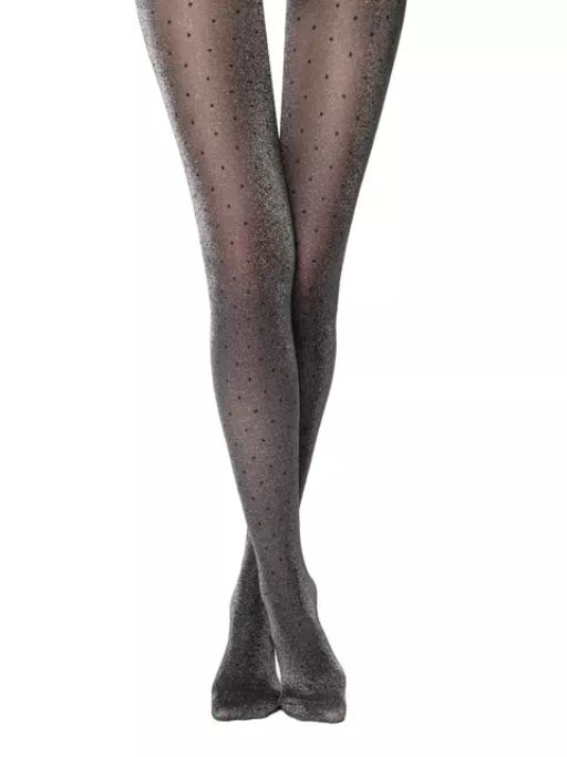 Колготки женские LUXE DOTS Fantasy (24/6) - nero - Conte elegant фото 3