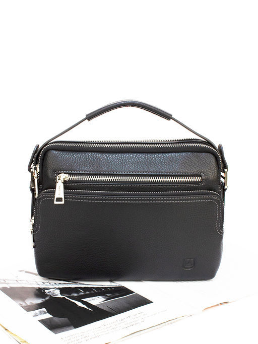 LACCOMA сумка 5270-8-черный натуральная кожа