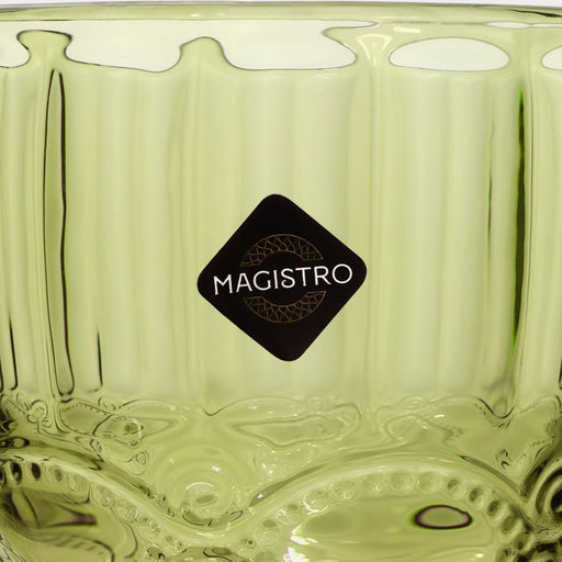 Бокал для вина Magistro «Ла-Манш», 250 мл, 8×15.5 см, стекло, зелёный