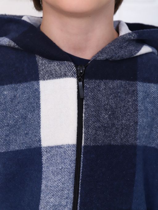 ТД030 Толстовка Дели с капюшоном (синий) - Милаша фото 8